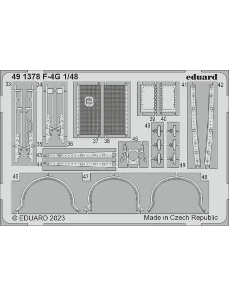 F-4G, 1/48 - Eduard Accessories BIG49389