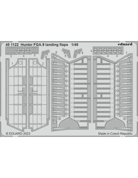 Hunter FGA.9, 1/48 - Eduard Accessories BIG49391