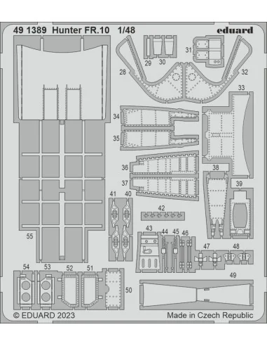 Hunter FR.10, 1/48 - Eduard Accessories BIG49392