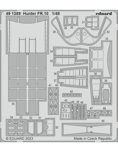 Hunter FR.10, 1/48 - Eduard Accessories BIG49392