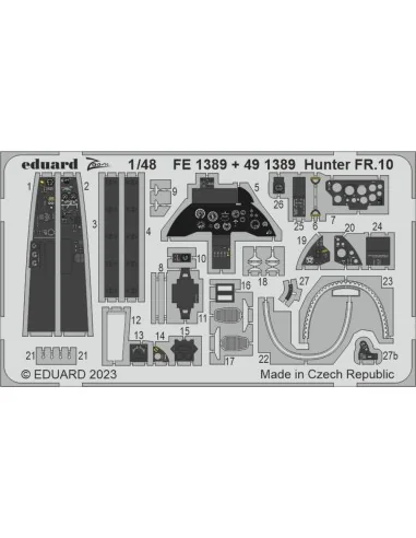 [NO_DESC] Hunter FR.10, 1/48 - Eduard Accessories BIG49392