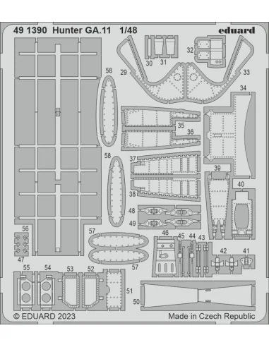 Hunter GA.11, 1/48 - Eduard Accessories BIG49393