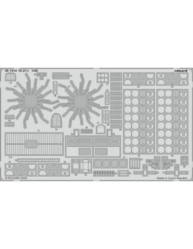 Ki-21-I ICM, 1/48 - Eduard Accessories BIG49403