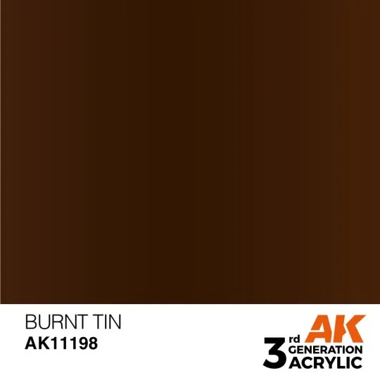 Burnt Tin 17ml - AK Interactive AK11198