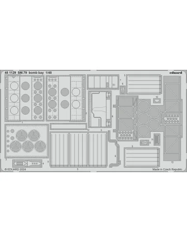 SM.79 EDU, 1/48 - Eduard Accessories BIG49405