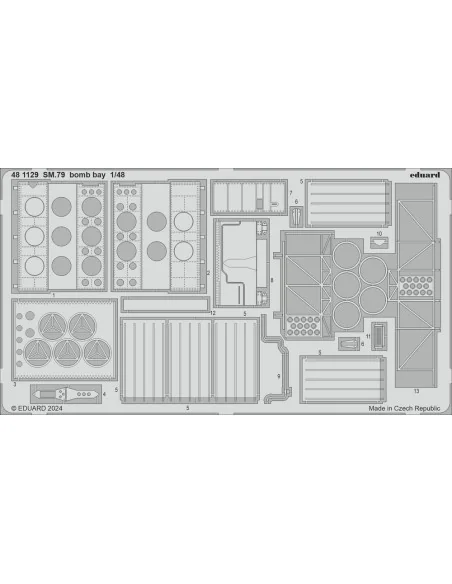 SM.79 EDU, 1/48 - Eduard Accessories BIG49405