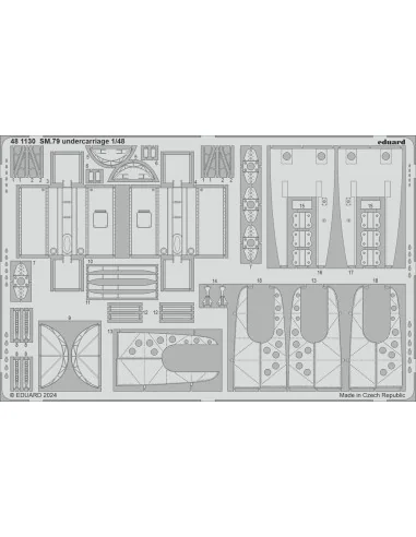 SM.79 EDU, 1/48 - Eduard Accessories BIG49405