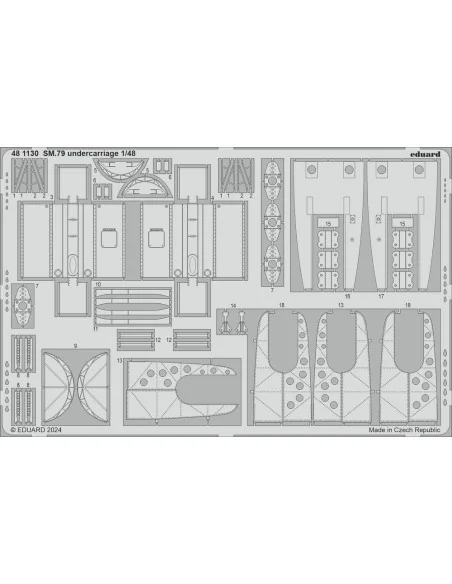 SM.79 EDU, 1/48 - Eduard Accessories BIG49405