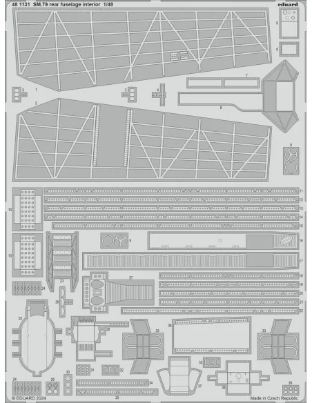 SM.79 EDU, 1/48 - Eduard Accessories BIG49405