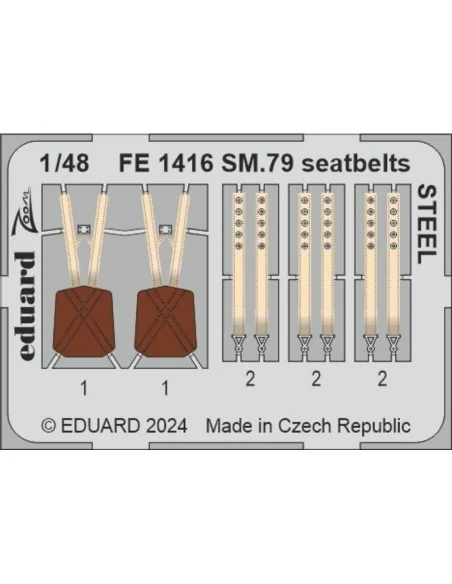 SM.79 EDU, 1/48 - Eduard Accessories BIG49405
