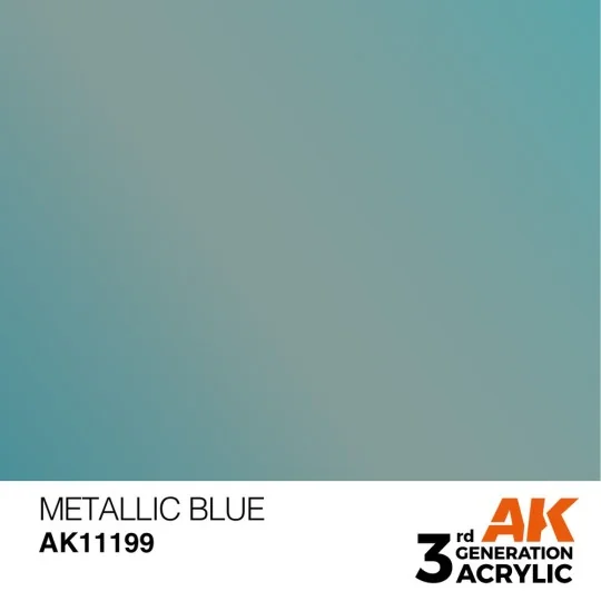 Metallic Blue 17ml - AK Interactive AK11199
