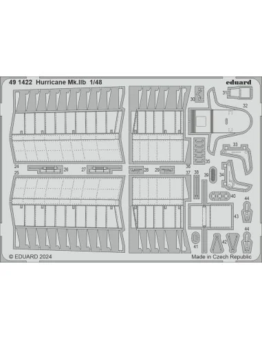 Hurricane Mk.IIb ARMA HOBBY, 1/48 - Eduard Accessories BIG49409