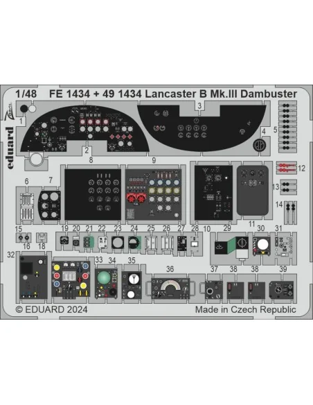 [NO_DESC] Lancaster B Mk.III Dambuster PART I, 1/48 - Eduard Access...