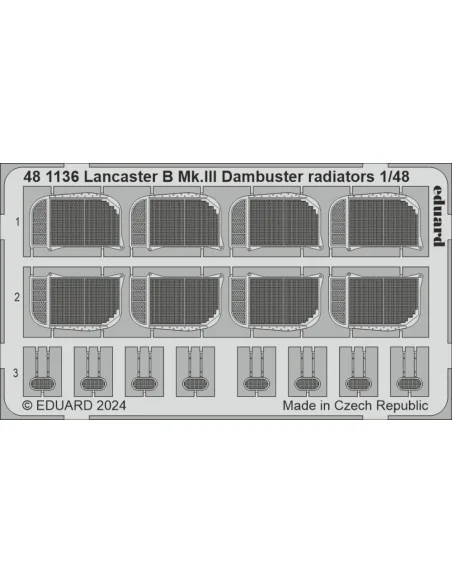 [NO_DESC] Lancaster B Mk.III Dambuster PART II, 1/48 - Eduard Acces...