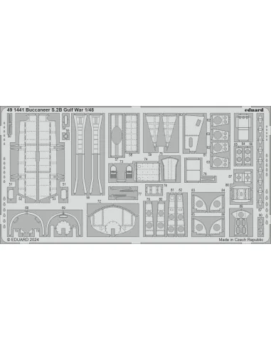 Buccaneer S.2B Gulf War, 1/48 - Eduard Accessories BIG49415
