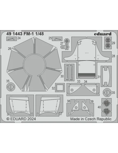 FM-1, 1/48 - Eduard Accessories BIG49416