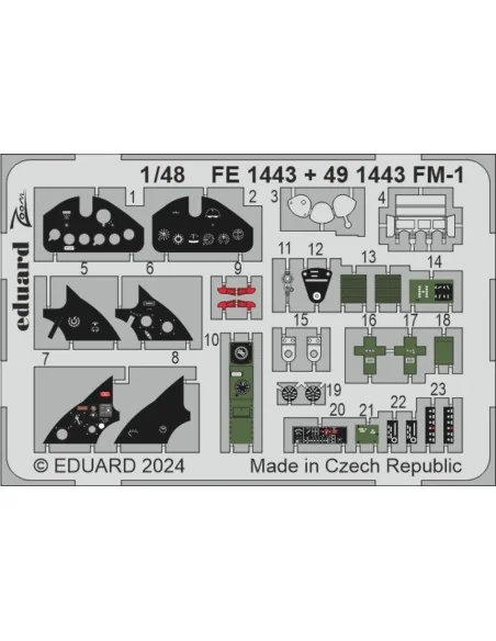 [NO_DESC] FM-1, 1/48 - Eduard Accessories BIG49416