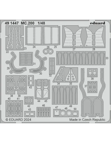 MC.200, 1/48 - Eduard Accessories BIG49417