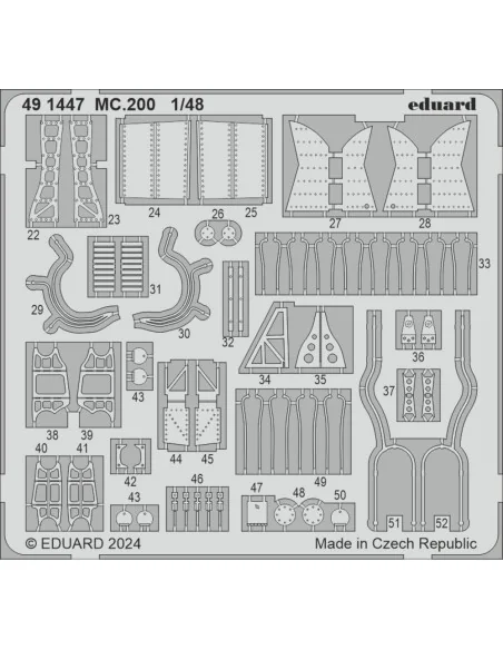 MC.200, 1/48 - Eduard Accessories BIG49417