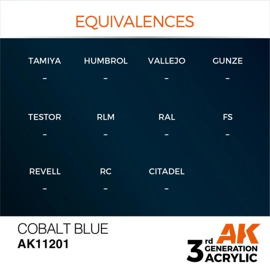 Cobalt Blue 17ml - AK Interactive AK11201