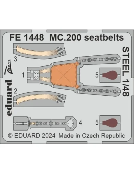 MC.200, 1/48 - Eduard Accessories BIG49417