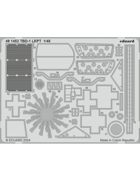 TBD-1, 1/48 - Eduard Accessories BIG49419