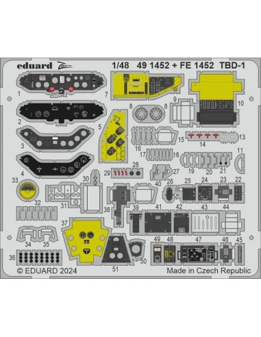 TBD-1, 1/48 - Eduard Accessories BIG49419