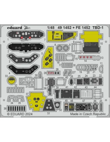[NO_DESC] TBD-1, 1/48 - Eduard Accessories BIG49419