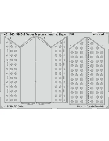 SMB-2 Super Mystere SPECIAL HOBBY, 1/48 - Eduard Accessories BIG49420