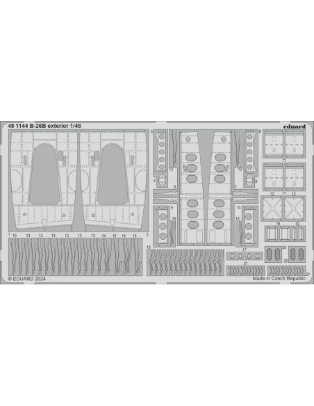 [NO_DESC] B-26B Marauder PART II ICM, 1/48 - Eduard Accessories BIG...