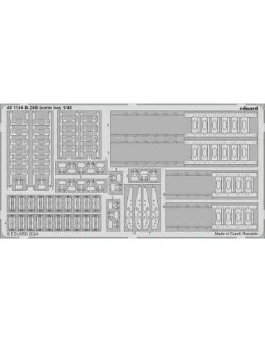 B-26B Marauder PART II ICM, 1/48 - Eduard Accessories BIG49422