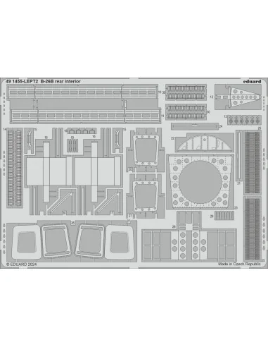 B-26B Marauder PART II ICM, 1/48 - Eduard Accessories BIG49422