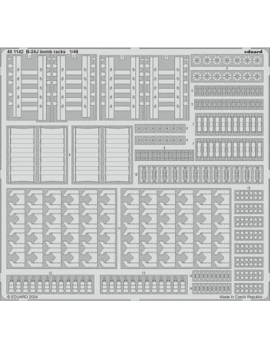 B-24J PART II HOBBY BOSS, 1/48 - Eduard Accessories BIG49424