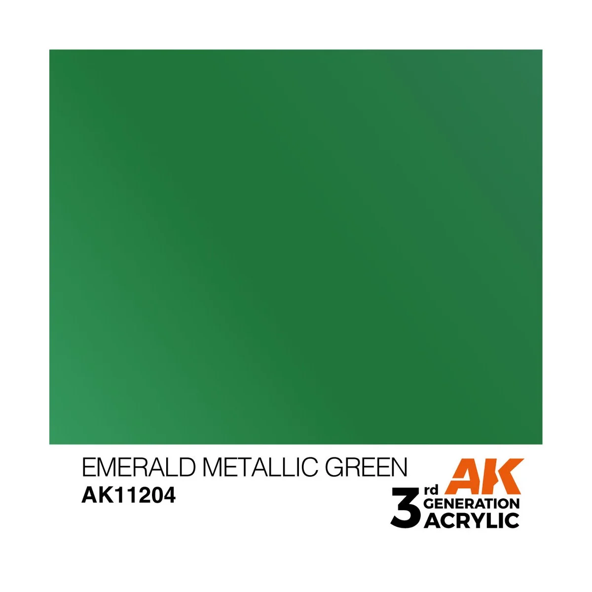 Emerald Metallic Green 17ml - AK Interactive AK11204 Emerald Metallic Green 17ml - AK Interactive AK11204