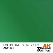Emerald Metallic Green 17ml - AK Interactive AK11204