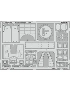B-17F regular nose PART I, 1/48 - Eduard Accessories BIG49427 2