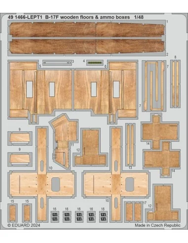 [NO_DESC] B-17F PART II, 1/48 - Eduard Accessories BIG49428