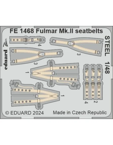 Fulmar Mk.II TRUMPETER, 1/48 - Eduard Accessories BIG49429