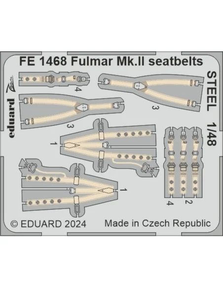 Fulmar Mk.II TRUMPETER, 1/48 - Eduard Accessories BIG49429