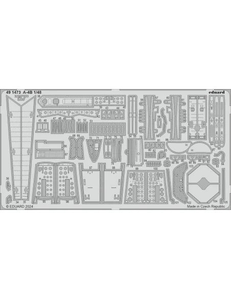 A-4B HOBBY 2000 / HASEGAWA, 1/48 - Eduard Accessories BIG49431