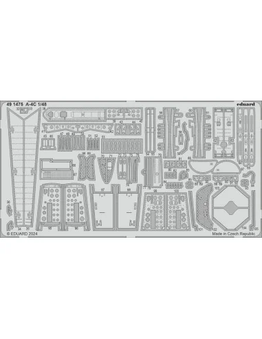 A-4C HOBBY 2000 / HASEGAWA, 1/48 - Eduard Accessories BIG49432