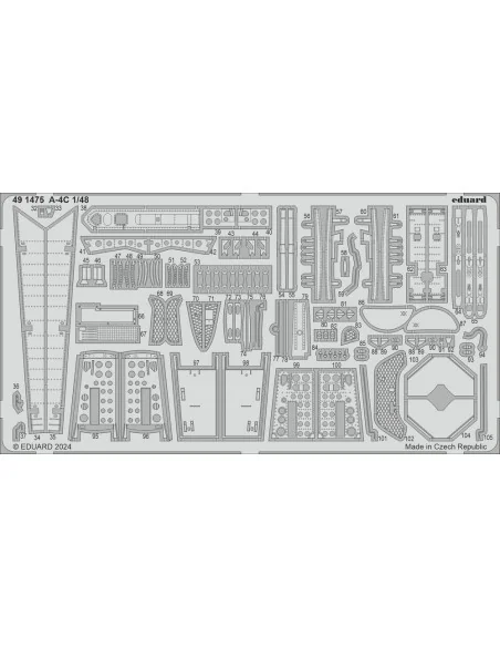 A-4C HOBBY 2000 / HASEGAWA, 1/48 - Eduard Accessories BIG49432