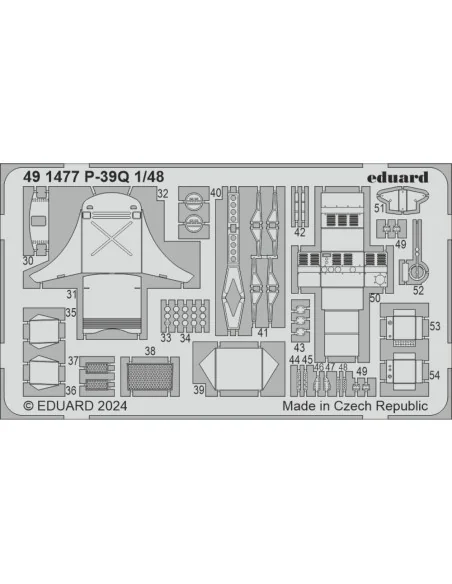 P-39Q ARMA HOBBY, 1/48 - Eduard Accessories BIG49433