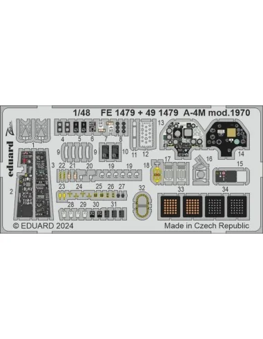 A-4M mod. 1970 MAGIC FACTORY, 1/48 - Eduard Accessories BIG49434