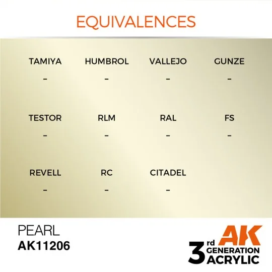 Pearl 17ml - AK Interactive AK11206