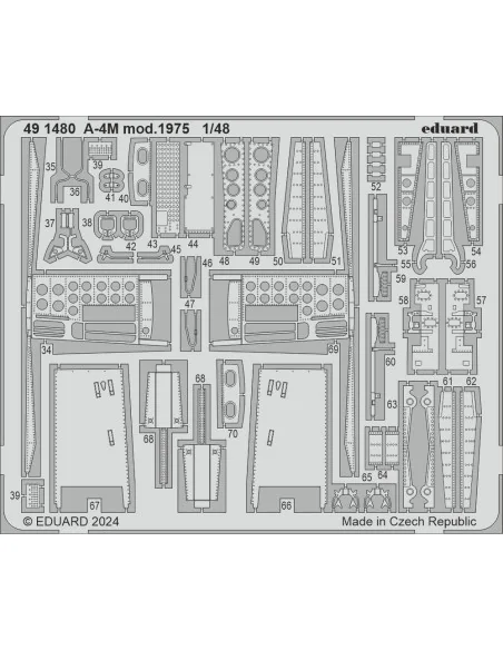 A-4M mod. 1975 MAGIC FACTORY, 1/48 - Eduard Accessories BIG49435