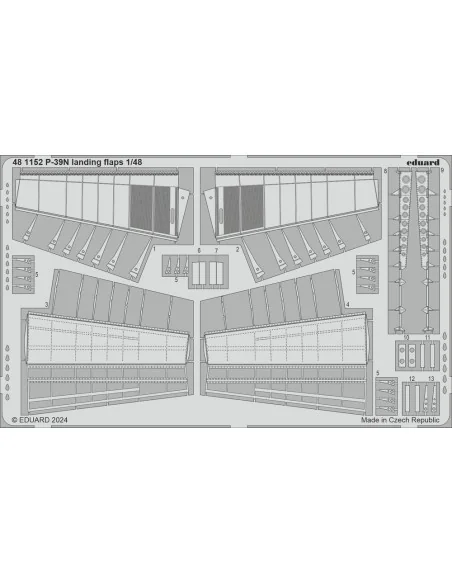 P-39N ARMA HOBBY, 1/48 - Eduard Accessories BIG49436