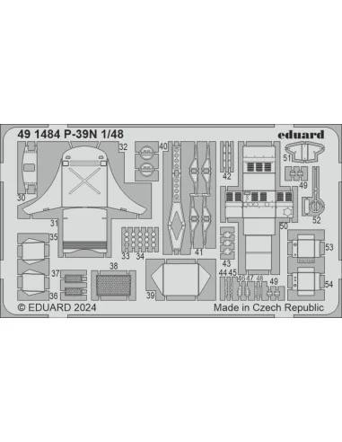P-39N ARMA HOBBY, 1/48 - Eduard Accessories BIG49436