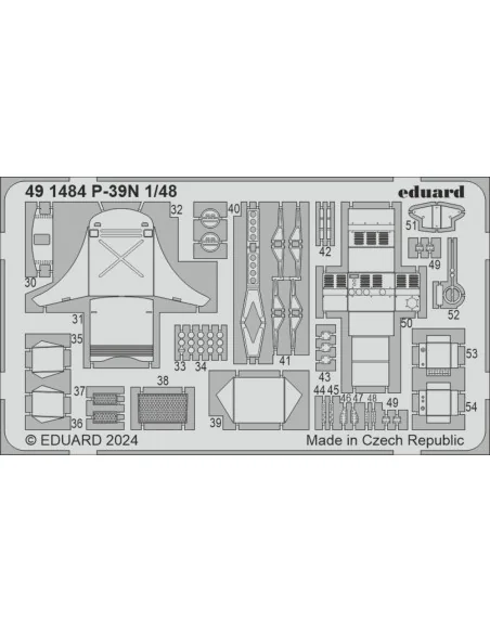 P-39N ARMA HOBBY, 1/48 - Eduard Accessories BIG49436