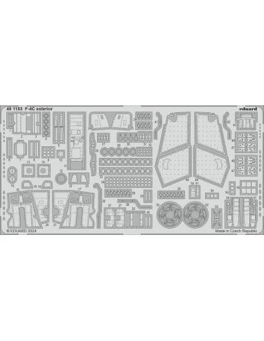 F-4C HOBBY 2000 / ACADEMY, 1/48 - Eduard Accessories BIG49437